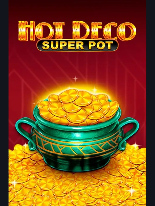 Hot Deco Super Pot jackpot game at Stellarspins Casino