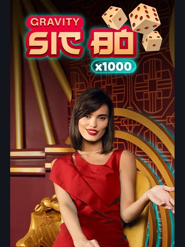 Gravity Sic Bo live game at Stellarspins Casino
