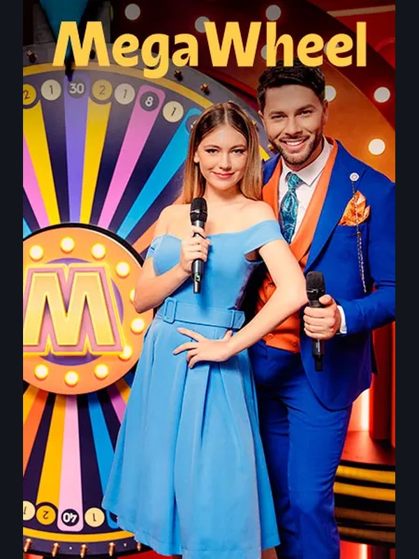 Mega Wheel live game at Stellarspins Casino