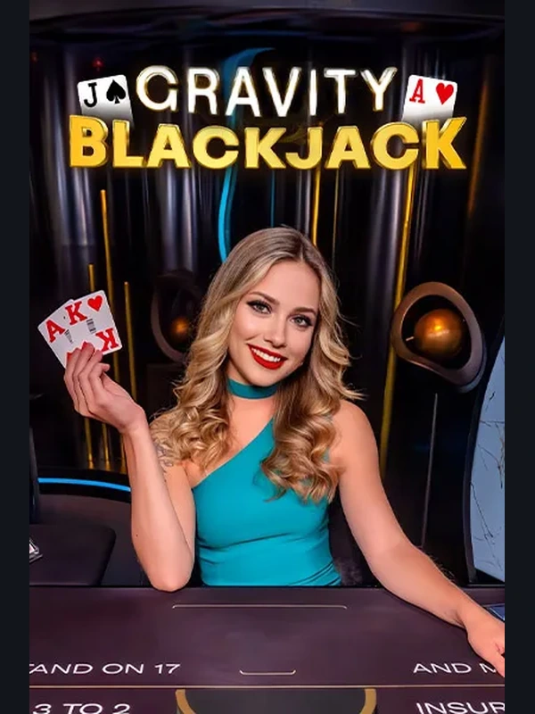 Gravity Blackjack live game at Stellarspins Casino