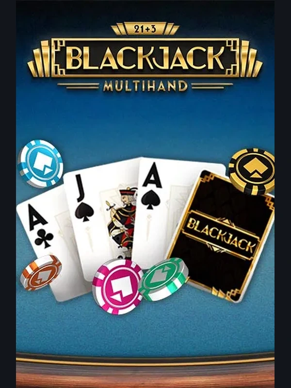 Blackjack Multihand 21 Plus 3 at Stellarspins Casino
